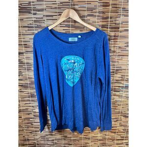 Grand Ole Opry Long Sleeve XL Shirt Blues